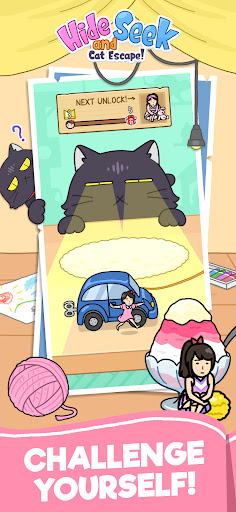 Hide and Seek: Cat Escape! ekran görüntüsü
