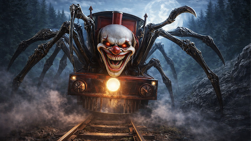 Choo Choo Spider Train Game ekran görüntüsü