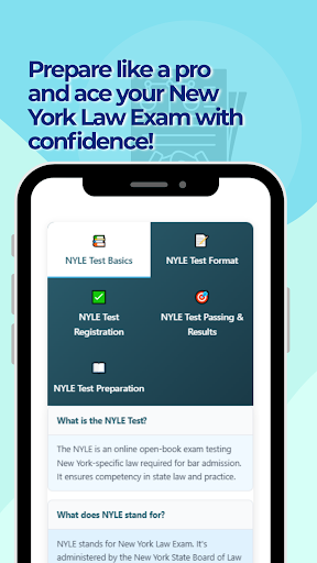 NYLE Practice Test ekran görüntüsü