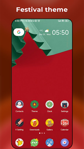 X Launcher - Model x launcher ekran görüntüsü