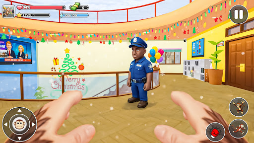 Monkey Student: School Chaos ekran görüntüsü