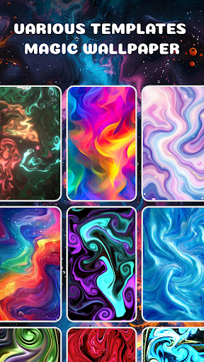 Fluid Magic: Live Wallpaper 4D ekran görüntüsü