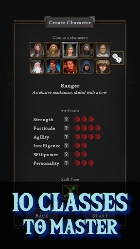 All Who Wander - Roguelike RPG ekran görüntüsü