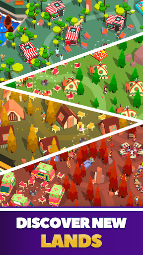 Camping Empire Tycoon : Idle ekran görüntüsü