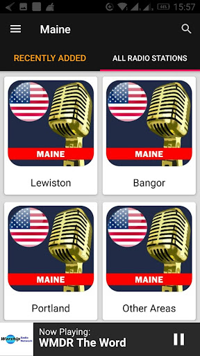 Maine Radio Stations - USA ekran görüntüsü