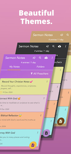 Sermon Notes -Bible Journal ekran görüntüsü