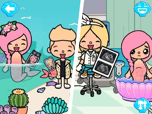Mermaid Games: Princess Salon ekran görüntüsü