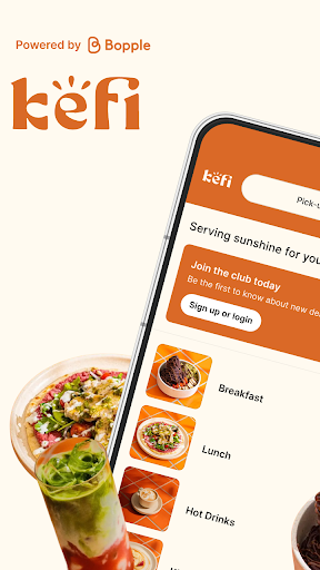 Kefi Cafe ekran görüntüsü