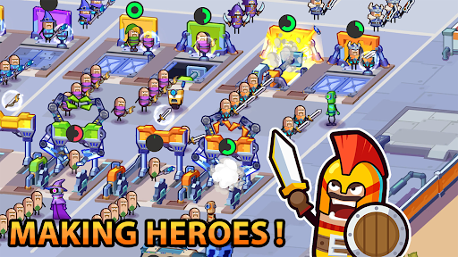 Hero Making Tycoon: Idle Games ekran görüntüsü