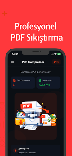 PDF Sıkıştır & PDF Birleştir ekran görüntüsü