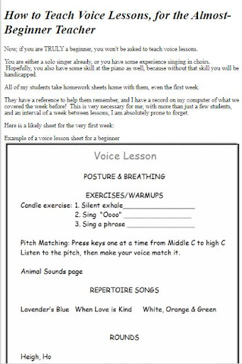How to Do Singing Lessons ekran görüntüsü