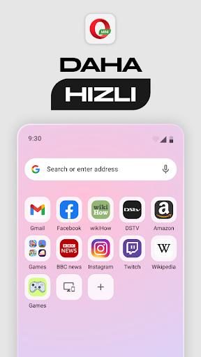 Opera Mini - Hızlı Tarayıcı ekran görüntüsü