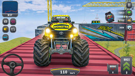 Monster Truck Open World Game ekran görüntüsü