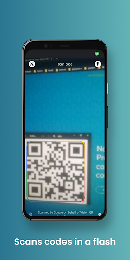 Vision QR and Barcode Scanner ekran görüntüsü
