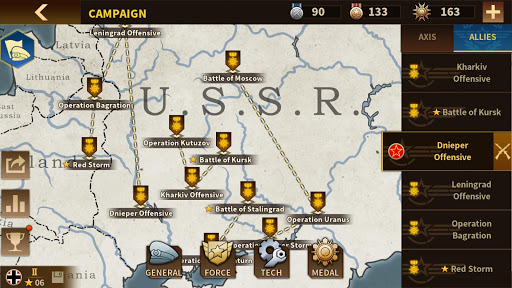 Glory of Generals 3 - WW2 SLG ekran görüntüsü