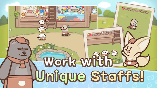 Welcome! Otter Town: cute game ekran görüntüsü