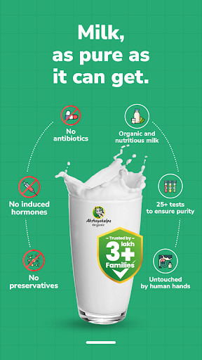 Akshayakalpa Organic Milk ekran görüntüsü
