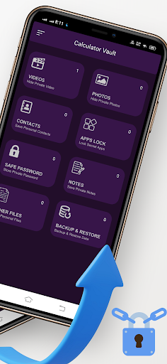 App Locker Secret Calculator ekran görüntüsü