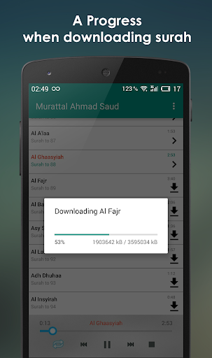 Ahmad Saud Murattal ekran görüntüsü