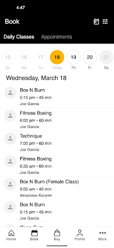 Donnybrook Boxing Club ekran görüntüsü
