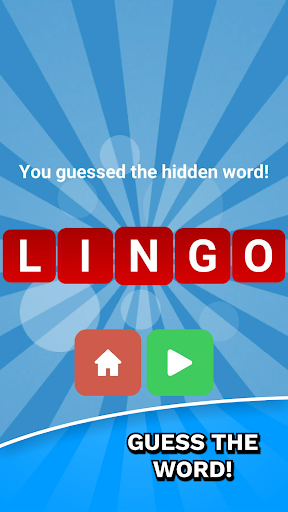 Lingo word game ekran görüntüsü