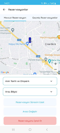 D-One Araç Paylaşımı ekran görüntüsü
