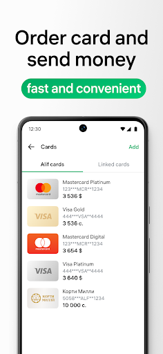 Alif: payments and transfers ekran görüntüsü