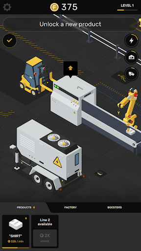 Idle Factory: Fabrika Oyunları ekran görüntüsü