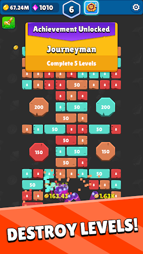 Idle Magic - Block Breaker ekran görüntüsü