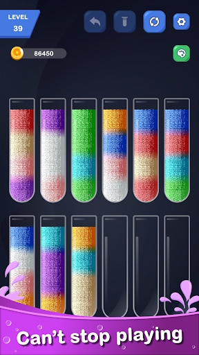 Color Water Sort - Puzzle ekran görüntüsü