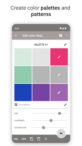Color Palette Designer ekran görüntüsü