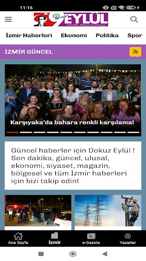 Dokuz Eylül ekran görüntüsü