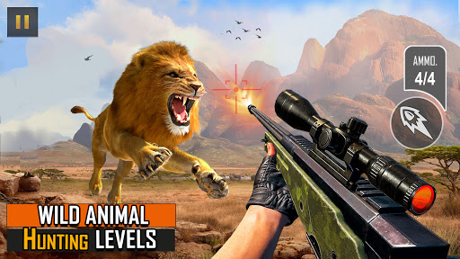 Wild Dino Hunter: Hunting Game ekran görüntüsü