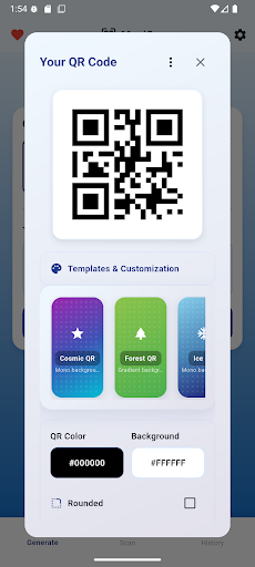 MagiQ - QR Generator & Scanner ekran görüntüsü