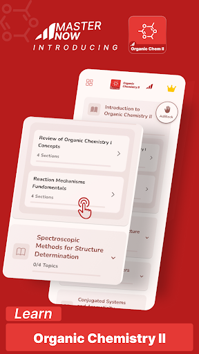 Organic Chemistry II MasterNow ekran görüntüsü