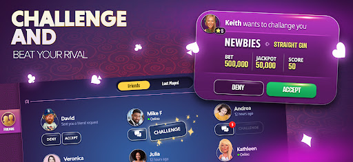 Gin Rummy Extra - Online Rummy ekran görüntüsü