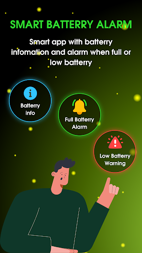 Full Battery Alarm 100% ekran görüntüsü