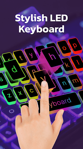 LED Neon Keyboard Theme Maker ekran görüntüsü