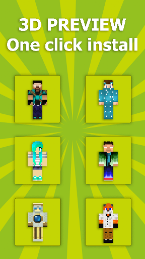 Herobrine Skins for Minecraft ekran görüntüsü