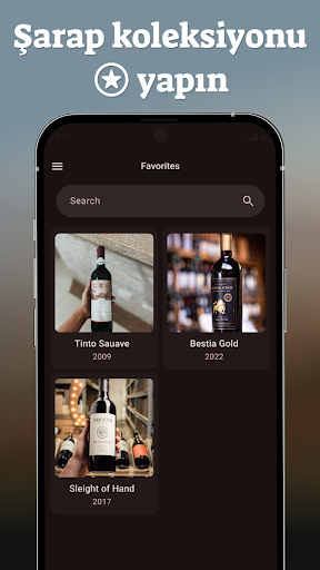 Wine ID: AI şarap tarayıcı ekran görüntüsü