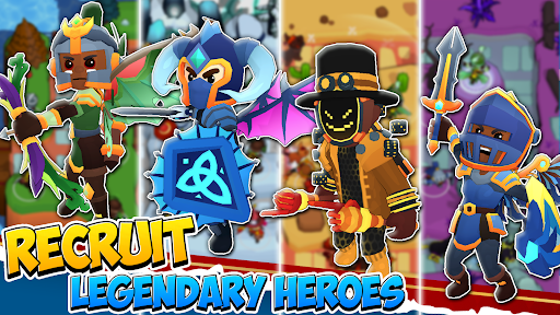 Idle Hero TD Tower Defense RPG ekran görüntüsü