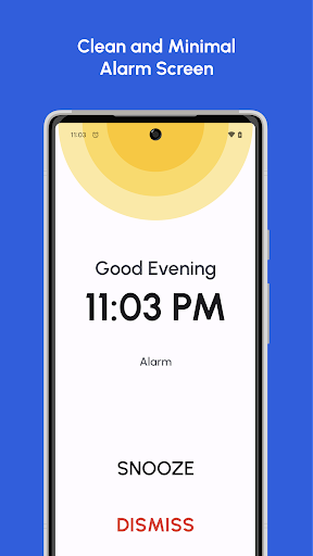 Minimal Alarm Clock ekran görüntüsü