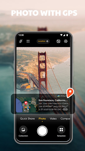 GPS Camera: Map & Timestamp ekran görüntüsü
