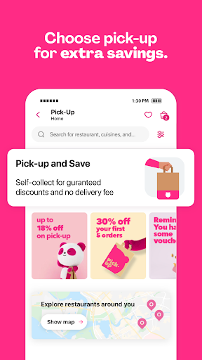foodpanda: food & groceries ekran görüntüsü