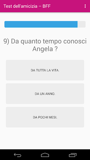 Test Amicizia : BFF Test ekran görüntüsü