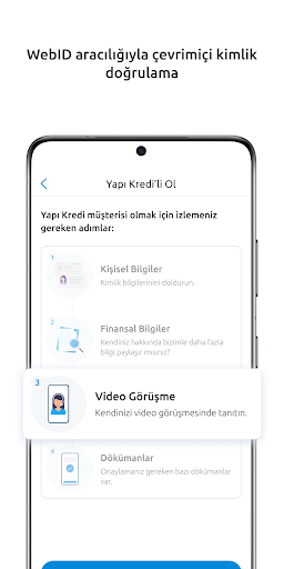 Yapi Kredi Deutschland ekran görüntüsü