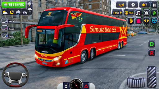 City Transport Coach Bus Game ekran görüntüsü