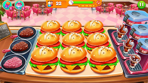 Cooking Restaurant Food Games ekran görüntüsü