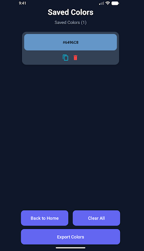 Color Code Finder ekran görüntüsü