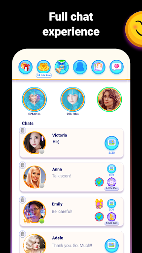 Love stories: Sohbet oyunu ekran görüntüsü